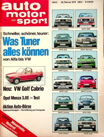 Deckblatt Auto Motor und Sport (05/1979)